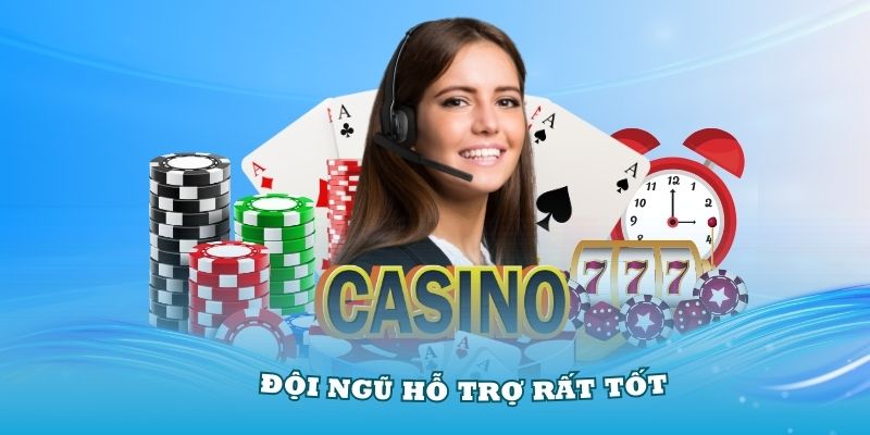 Đội ngũ hỗ trợ rất tốt trong sảnh game bài W88